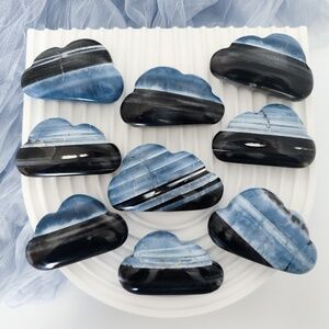 Owyhee Opal Storm Cloud Crystal Carving